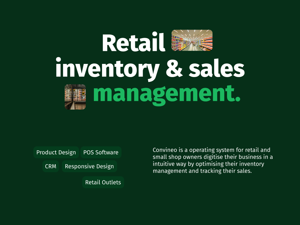 An introduction to a retail inventory and sales-management system